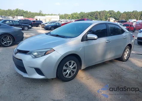 2015 Toyota Corolla L из США, поврежденный, VIN 2T1BURHE0FC464065
